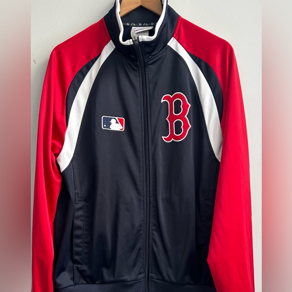 BOSTON Red Sox Authentic Majestic men’s size medium film zip jacket in
